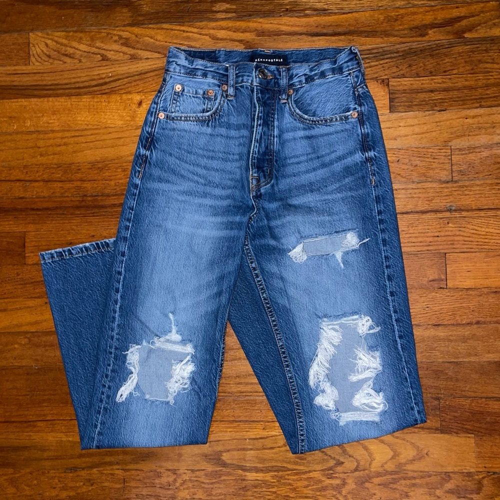 aeropostale baggy straight jeans